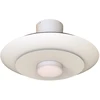 Image de Mantra Ventilateur De Plafond Moderne À Led Kioto Blanc Ø500 Mm 33 W 3000 Lm, Température De Couleur Variable, Moteur Cc Silencieux