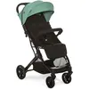 Image de Poussette KUBIC Buggy 2 GREEN, format cabine, pour vos voyages en avion   Légère et robuste, pour les enfants jusqu'à 22 kg, dossier réglable, harnais à 5 points, roues tout-terrain