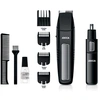 Image de kIT barbe 5 en 1 - JOCCA - 1439 - 3V - 4 peignes - Noir et acier inoxydable