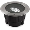 Image de Gea spot encastré, LED 4000k 9W, technopolymère, acier inoxydable et verre
