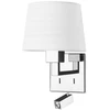 Image de LEDS C4 Bali, applique murale - 17,3 W, 644 lm, argent