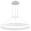 Image de Ledsc4 Circ - Suspension Led 49.3w Et 3473lm Avec Blanc Chaud 3000k. Diamètre 100cm. Structure En Aluminium. Coloris Blanc