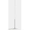 Image de Suspension filet, aluminium et polystyrène, blanc mat, 25 cm
