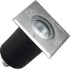 Image de Spot encastré de sol angulaire Gea GU10 IP67 LEDS-C4 55-9281-CA-37 Argenté