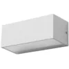 Image de Ara Big Aplique Exterior De Empotrable De Pared Para Bombilla E27 En Color Blanco