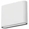 Image de Applique extérieure LED C4 Slim - 5 W, lumière blanc chaud, 268 lm, indice de protection IP54, couleur blanche