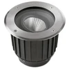 Image de Spot encastré de sol LED rond extérieur Gea LEDS-C4 55-9906-CA-CK argent