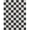 Image de 120x160 cm Tapis en pièces Carreaux de cuisine Gris foncé