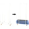 Image de Softee Rack pour Step Boards Blanc 40 x 110 x 184 cm