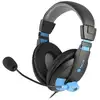 Image de NGS MSX9 Pro Casque Avec fil Arceau Appels/Musique Noir, Bleu - Neuf