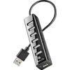 Image de Ngs ihub7 tiny hub usb 2.0 - 7 ports usb 2.0 - adaptateur d'alimentation - vitesse jusqu'à 480mbps