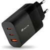 Image de Ngs Bud USB Charger 65W GaN 3 Ports Universal Quick Charge Black AC