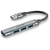 Image de Hub USB 3.2 NGS iHub4 Micro- 4 ports (Gris) #2POURCENT