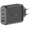 Image de Chargeur mural universel NGS Bud 140W 140W Ultrafast - GaN - 3x USB-C PD & PPS, 1x USB-A QC 3.0 - No - Neuf