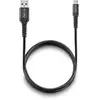 Image de NGS KNOT-AC, 1 m, USB A, USB C, USB 2.0, 0,48 Gbit/s, Noir