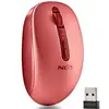 Image de NGS FOG DUAL RED, Souris ergonomique, Sans fil (RF) + Bluetooth, 1600 DPI, Rouge