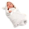 Image de Tachan - Baby Doll 40cm, avec manteau gris, physique de bébé réaliste, membres articulés (788T00626) Tachan