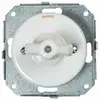 Image de Fontini - Garby Colonial - Interrupteur Va & Vient Et Manette Porcelaine Blanche Réf. 31308173