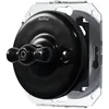 Image de Garby Colonial - Interrupteur Va & Vient Et Manette Porcelaine Noire Réf. 31308173 Fontini