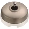 Image de Fontini Dimbler Vv Porcelaine Blanche Coque Nickel Satiné Saillie Fontini