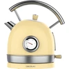 Image de Cecotec Bouilloire électrique ThermoSense 420 Light Yellow. Capacité : 1,8 litres, 2200 W, compteur de température, base 360 °