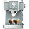 Image de Cecotec   Cafetière À Dosettes En Acier Inoxydable 1350 W   Pression 20 Bars   Système Thermoblock   Manomètre Pressurepro   Réservoir 1,5 L