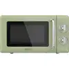 Image de Cecotec Micro-Ondes Mécanique Proclean 3010 Retro Vert. 20 L, 700 W en 6 niveaux, minuterie jusqu'à 30 minutes, mode dégivrage