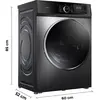 Image de Cecotec Lave linge Frontal Bolero DressCode 7150 Inverter A, Machine à laver 7 kg, 1400 tr,min, 12 programmes,