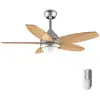 Image de Ventilateur de plafond Cecotec EnergySilence Aero 495 42 pouces Bois - Neuf