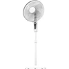 Image de Ventilateur sur pied Cecotec 515 MaxFlow, couleur blanche. 45W, diamètre de 16 pouces, 5 pales, minuterie de 1 heure