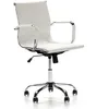 Image de Fauteuil De Bureau Croma Inclinable Blanc,cuir Synthétique