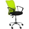 Image de Piqueras Y Crespo - Chaise Cardenete Dos En Filet Vert, Assise Noire