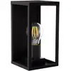 Image de Applique D'Extérieur En Aluminium Et Verre Delha Sklum Noir