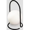 Image de Sklum - Lampe De Table Led Sans Fil Pour Extérieur Balum Noir