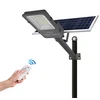 Image de Lampadaire Solaire 200w 3700 Lumens Panneau Réglable 6000k Lampadaire Solaire Extérieur Led Lithium-ion - Jandei