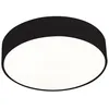 Image de Leds-c4 - Caprice - Plafonnier Encastré Rond À Led Coupe De Phase Noire Gradation 52cm 3940lm 3000k