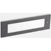 Image de Leds-c4 Micenas - Applique Murale Extérieure Led Encastrée Gris Foncé 29.8cm 1215lm 4000k Ip65