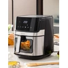 Image de Friteuse à air chaud InnovaGoods Fryinn View 6500 Noir 1700 W 6,5 L Acier inoxydable