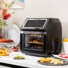 Image de Friteuse à air chaud InnovaGoods Fryinn Pro Max 12000 Noir Acier inoxydable 1800 W 12 L