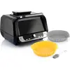 Image de Pack Moules en silicone avec pinceau de cuisson pour friteuse à air chaud et friteuse à air chaud avec grill, accessoires et livre de recettes InnovaGoods