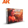 Image de Ak Interactive Set de Peinture - Inferno and Red Creatures #DEFAULT