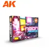Image de Ak Interactive Set de Peinture - Neons Colors Set #DEFAULT