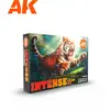 Image de Ak Interactive Set de Peinture - Intense Colors Set #DEFAULT