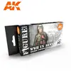 Image de Peinture COULEURS DE L'UNIFORME DE SOLDAT DE L'ARMÉE AMÉRICAINE DE LA SECONDE GUERRE MONDIALE - AK Interactive Peinture à maquette acrylique - AK-AK