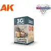 Image de Ak Interactive Set de Peinture - Wargame Set : Basic Skin Colors #DEFAULT