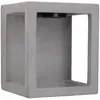 Image de Appareil d'éclairage extérieur LED C4 Box - 4 W, lumière blanche neutre, 208 lm, indice de protection IP65, couleur grise