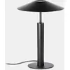 Image de LedsC4 Lampe de table d'intérieur H, noir sablé - Lampe de table moderne, 553 lumens, 2700 K, acier et acrylique résistants, éclairage élégant et fonctionnel pour la maison