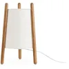 Image de Leds-c4 - Leds C4 Woody Lampe De Table Tripode Bois De Chêne, Beige E27