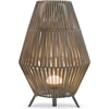 Image de Newgarden - Bohemian Taupe Lampadaire I Lampadaire I Lampe I Lampe avec LED variable, IP54, rechargeable avec télécommande - Conta I Eclairage extérieur - Plastique rond - I LE
