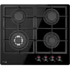 Image de Fagor 3cfi-4glspa Cuisinière à gaz 4 brûleurs noir noir One Size